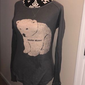 MUST GO: polar bear shirt.